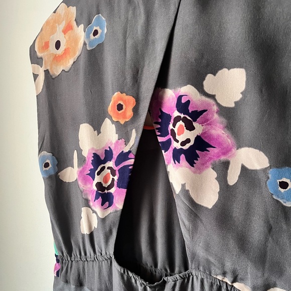 Rebecca Taylor 100% silk floral dress - Picture 5 of 7